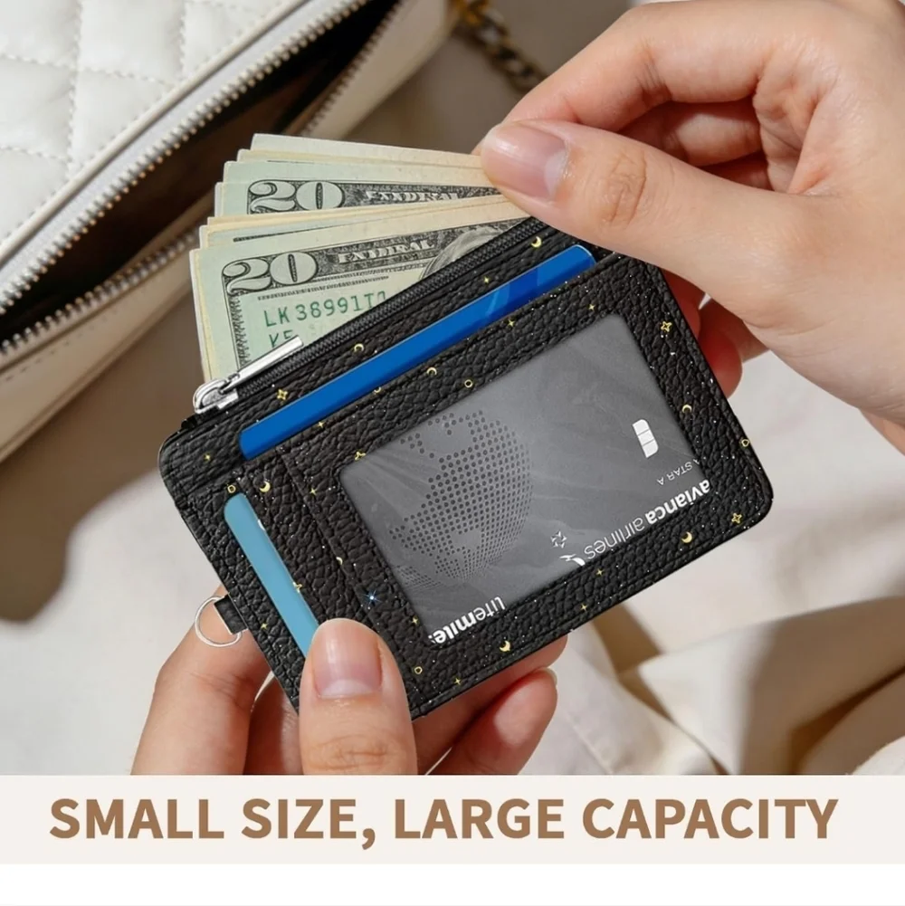 Butterfly Design Black Phone Wallet Case